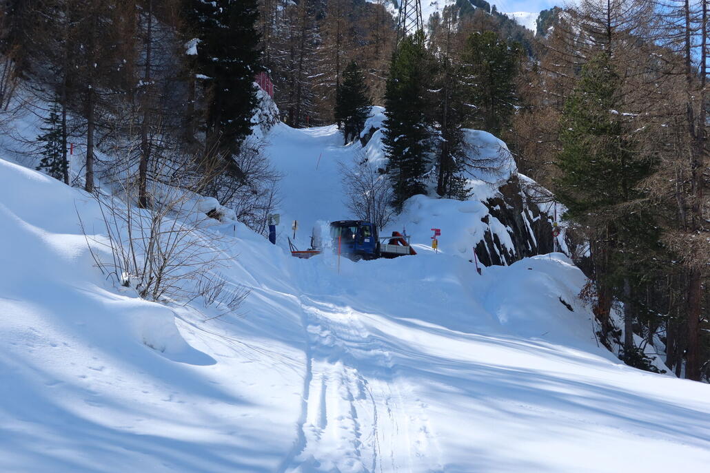 Finde den Fehler, der so garnicht zur Skiroute passt