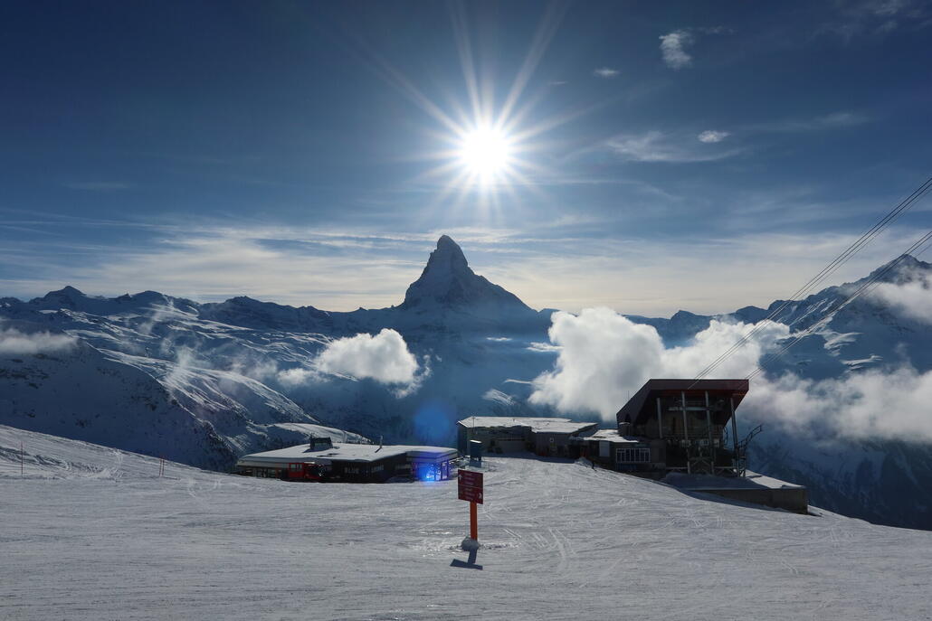 Obligatorisches Bild vom Matterhorn
