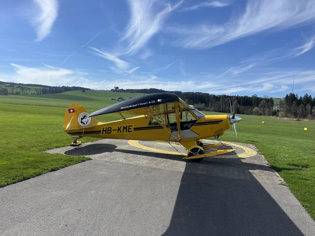 Vor dem Start in Beromünster