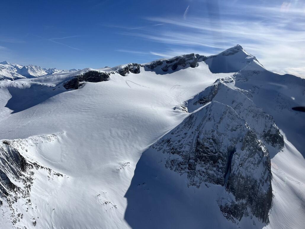 Ebenfalls sind wir am Wildhorn N nicht ausgestiegen