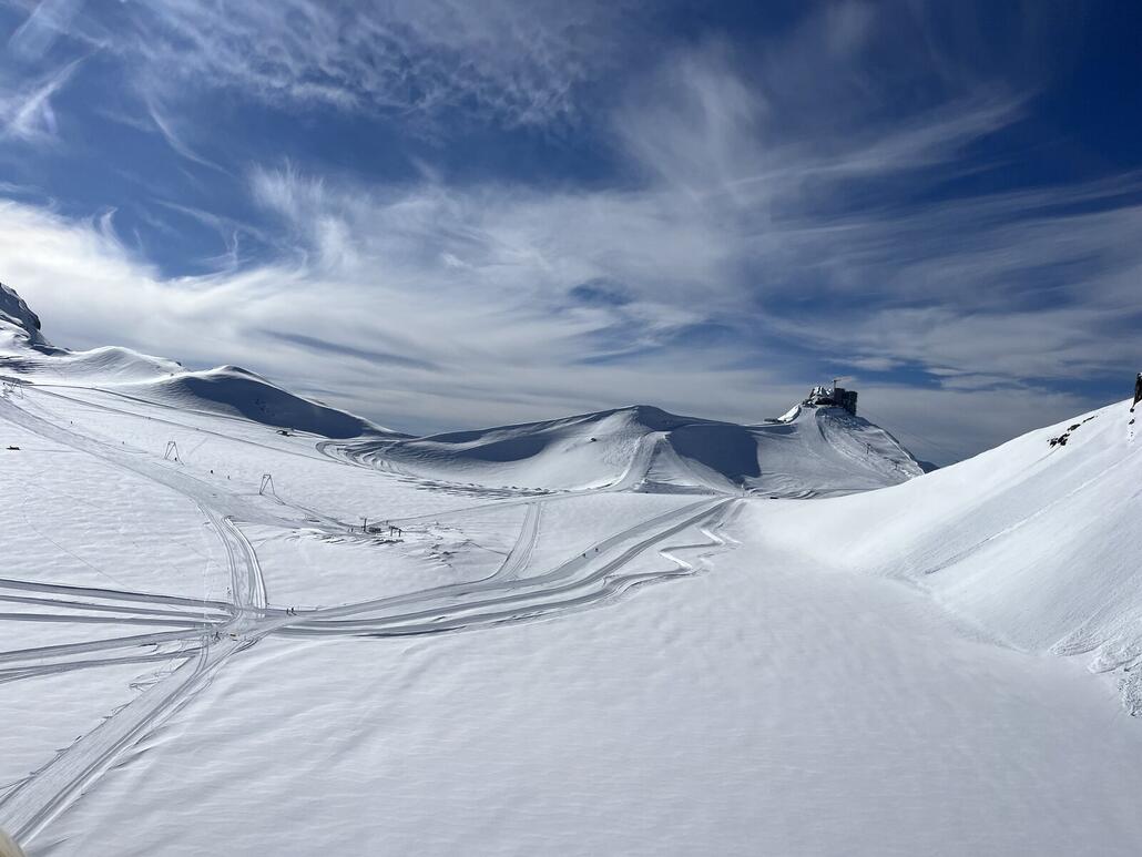 Anflug auf den Tsantfleurent