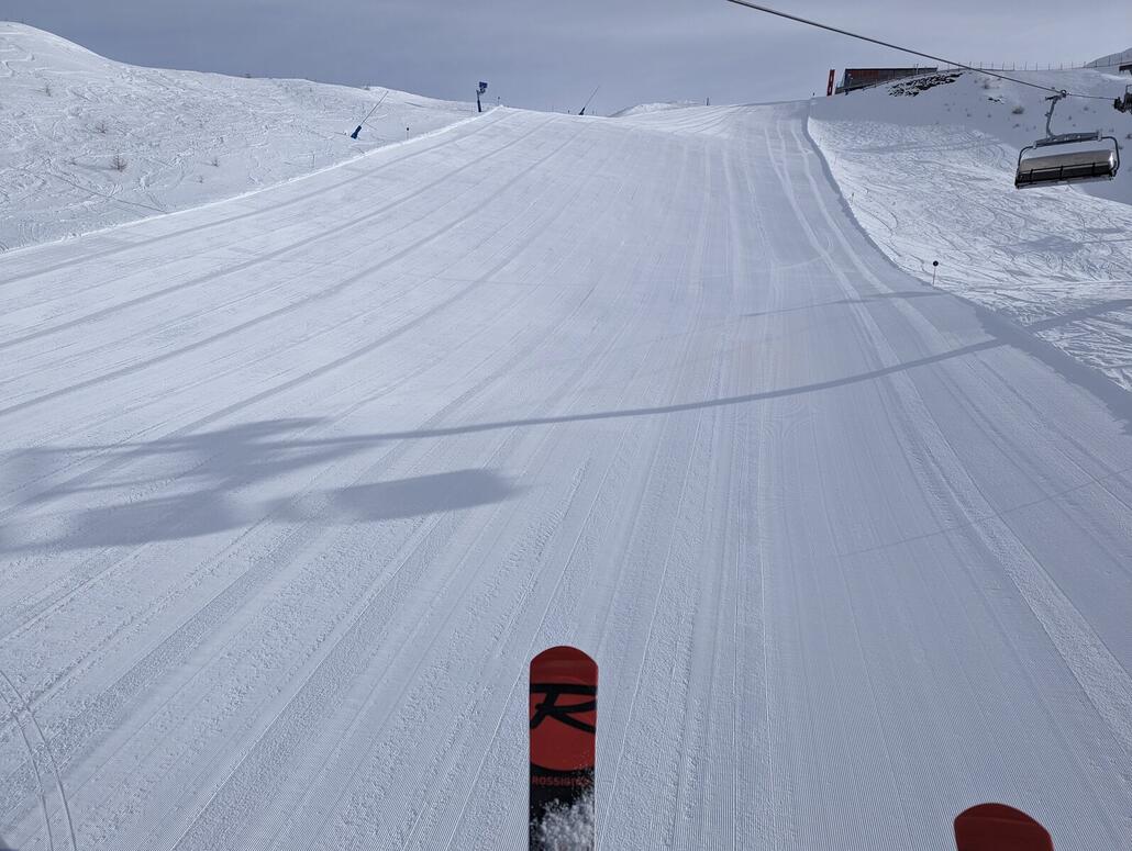 Morgens am Cimacross, lecker