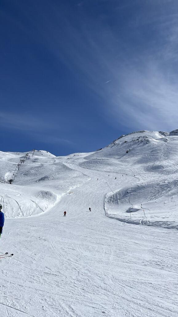 Abfahrt Gran Sometta