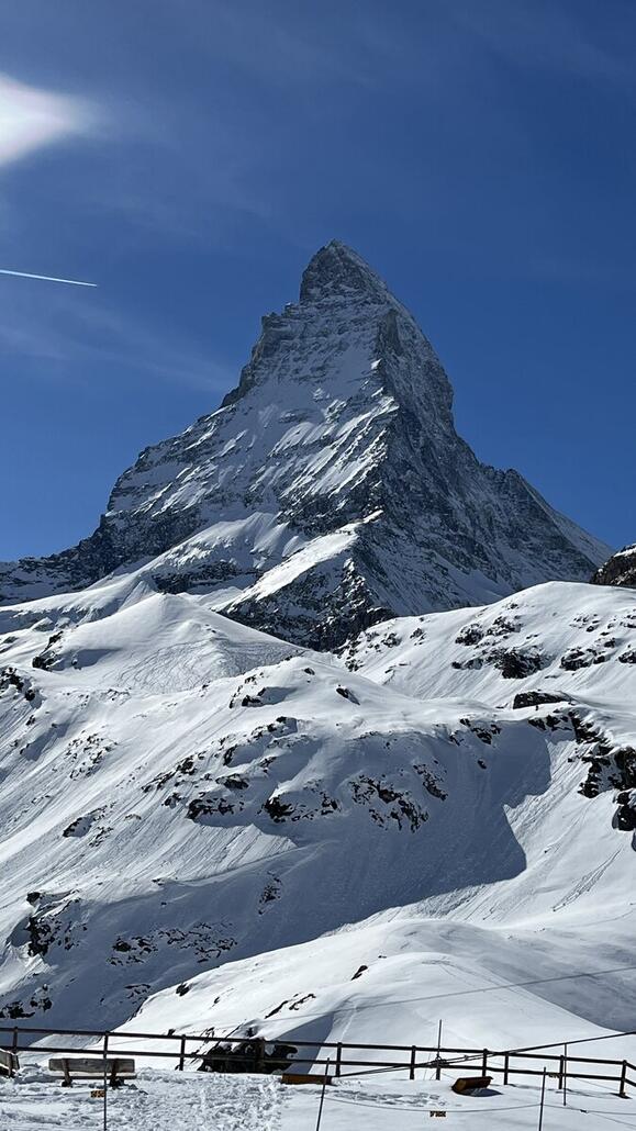 Matterhorn - von Schwarzsee aus gesehen