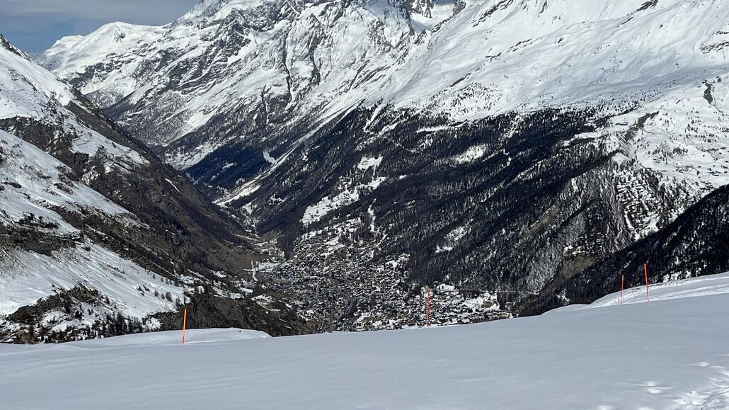 Zermatt - von Schwarzsee aus gesehen