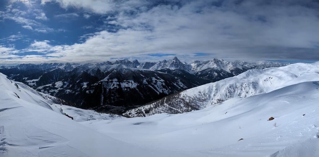 Blick Richtung DreiZinnen
