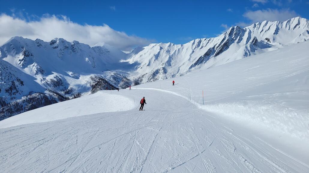 schönes Berg-Panorama