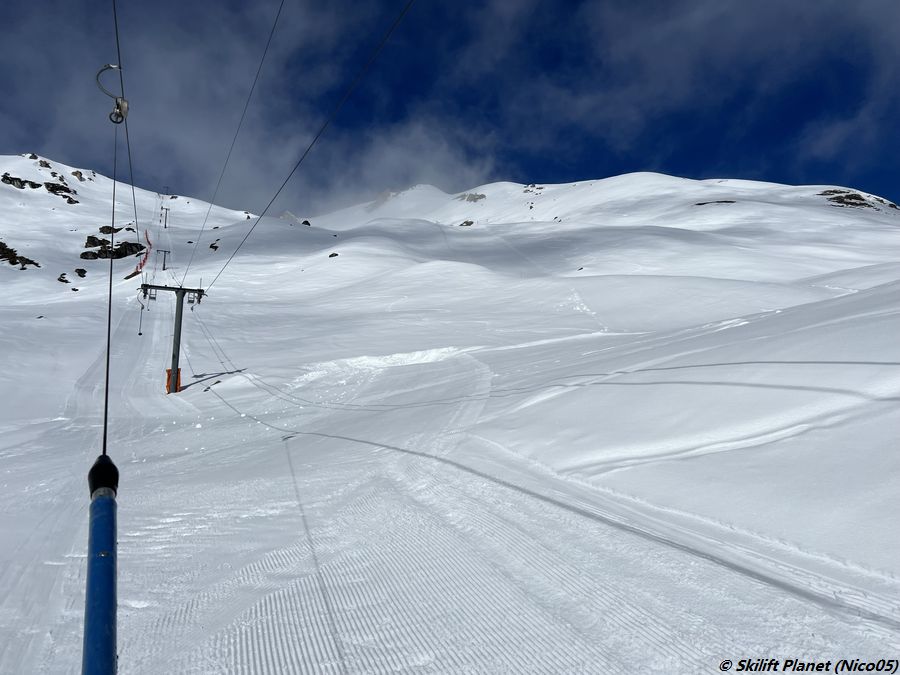 SLE Les Arpilles und Piste Veisivis (nicht frisch präpariert)