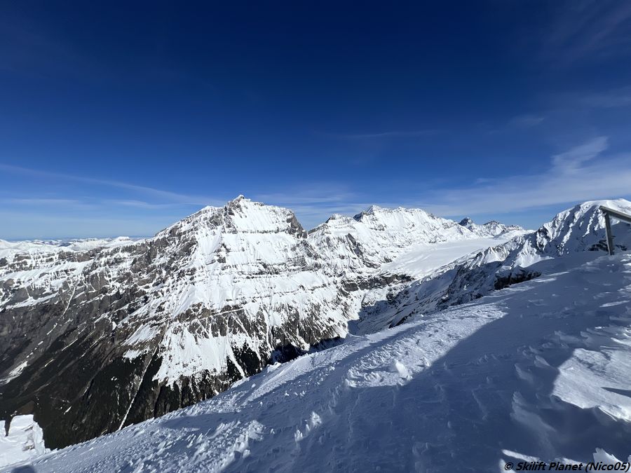 Blick auf dem Kanderfirn von dem Hockenhorngrat