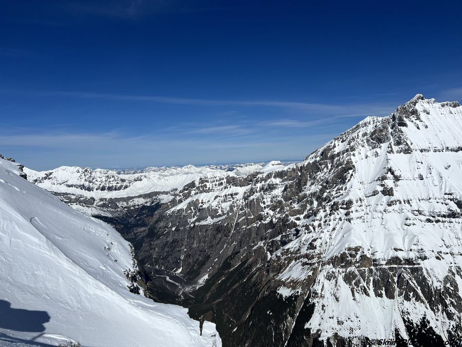 Blick auf Kanton Bern von dem Hockenhorngrat