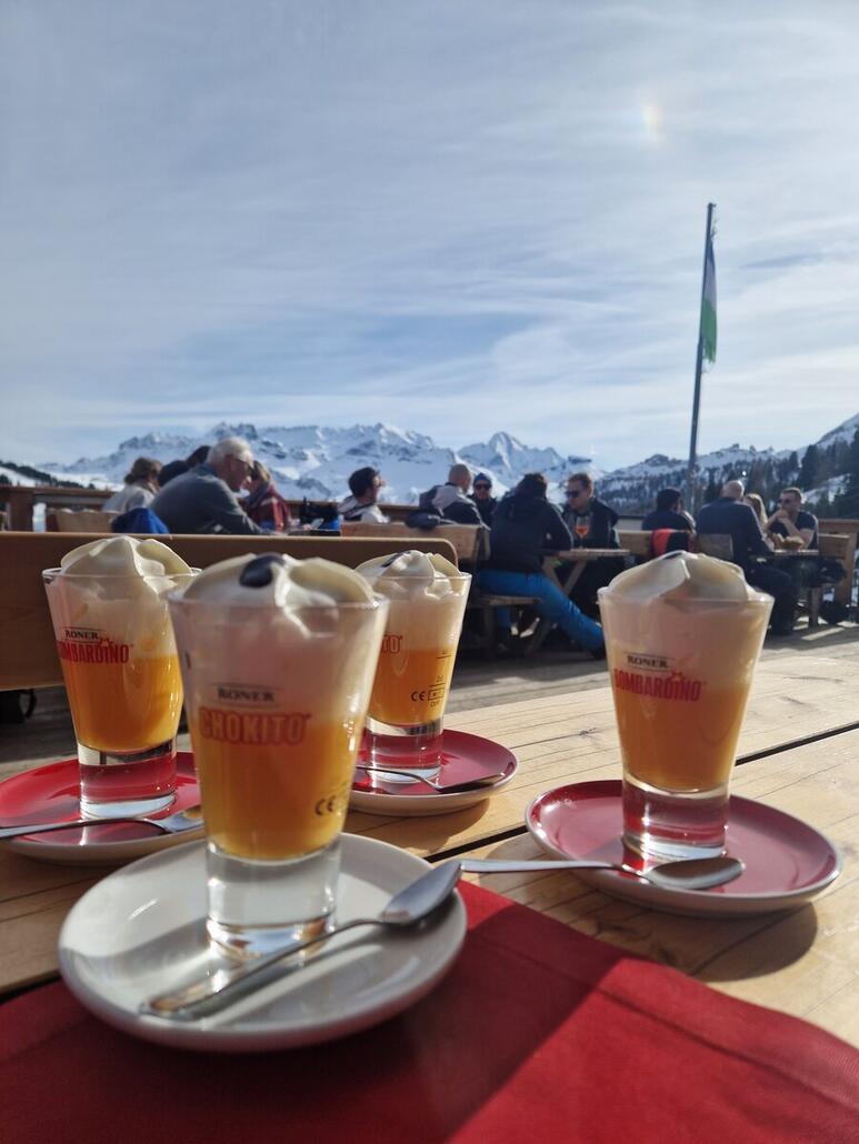 Einkehr an der Ütia Crëp de Munt