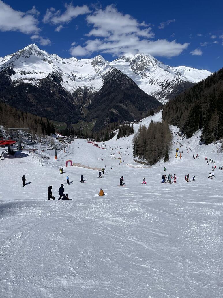 Auch nachmittags noch gute Verhältnisse