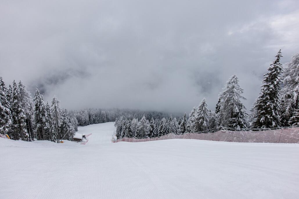 Die rote 13 nach Vierschach war genial zu fahren, wir waren auf unserer ersten Fahrt die einzigen.