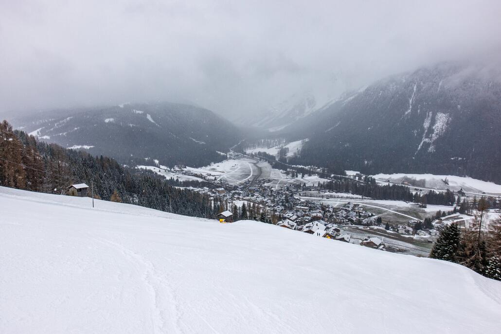 Steilhang nach Sexten (11a), dieser ist ab Mittag schon ziemlich sulzig und schwer.