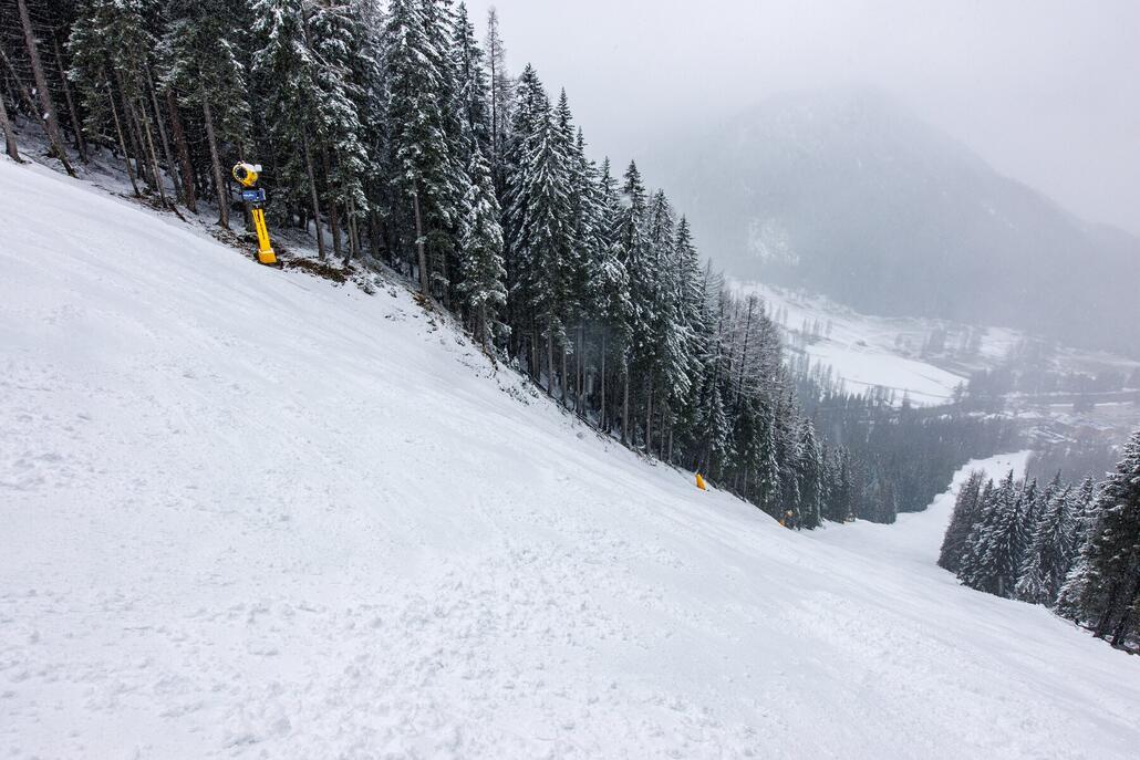 In der Tat immer wieder ein Highlight. Heute aber dank des Neuschnees und der Temperaturen nicht eisig.