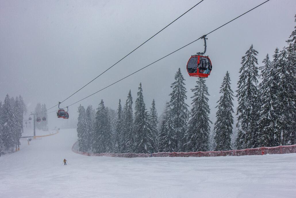 Nach dem Mittagessen zog es nochmal mehr zu, Bodensicht blieb aber gut.