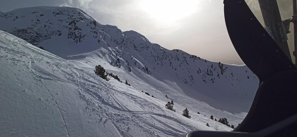 Am Nachmittag drückte der Saharasand rein