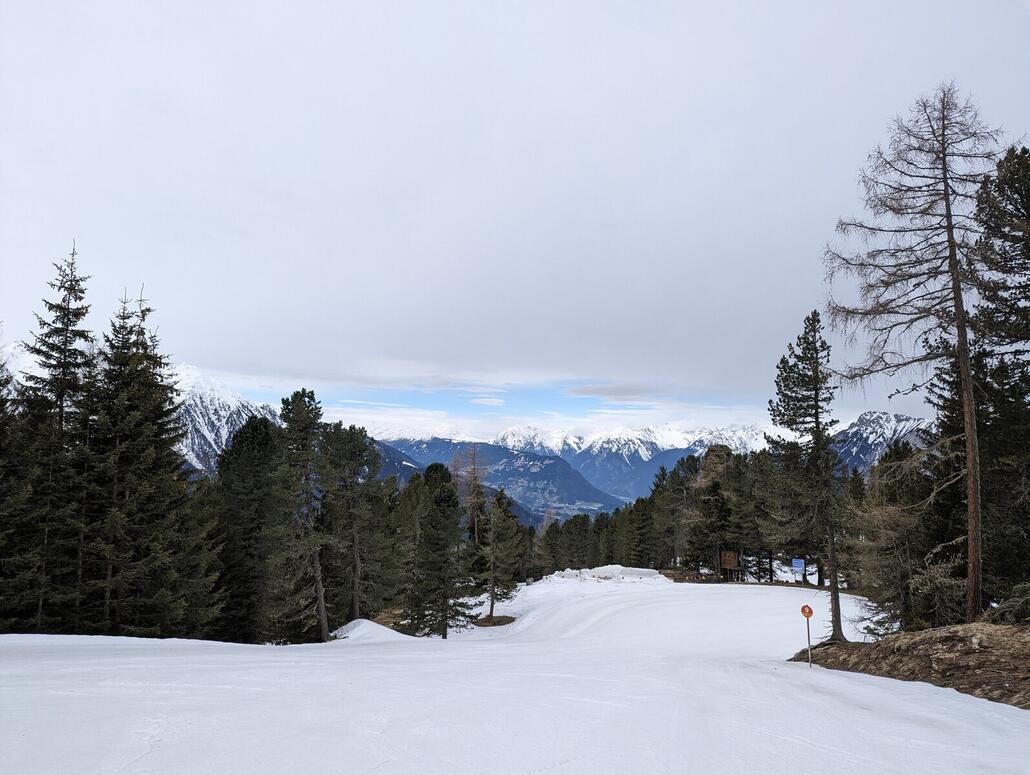 Auf der 9, Blick nach Westen