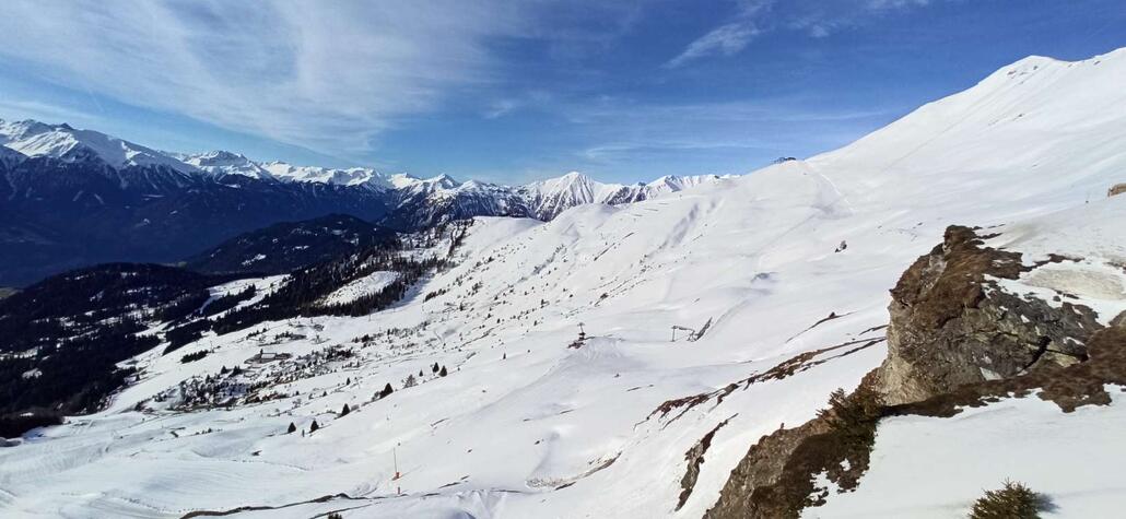 Überblick Fiss Südseite