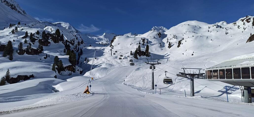 Start Ochsengarten. die erste Sektion fiel ab ca. 11:30 Uhr für den Rest des Tages aus.