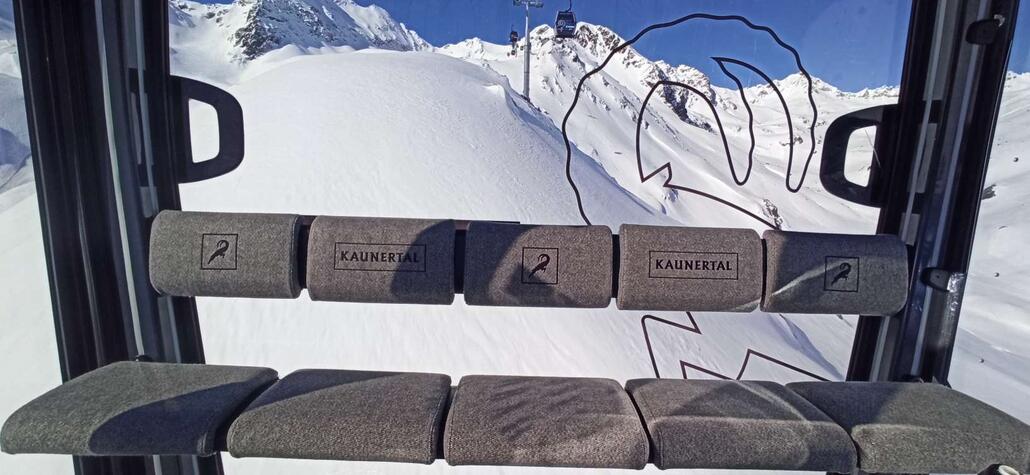 Polsterinterieur. Luxuriös.