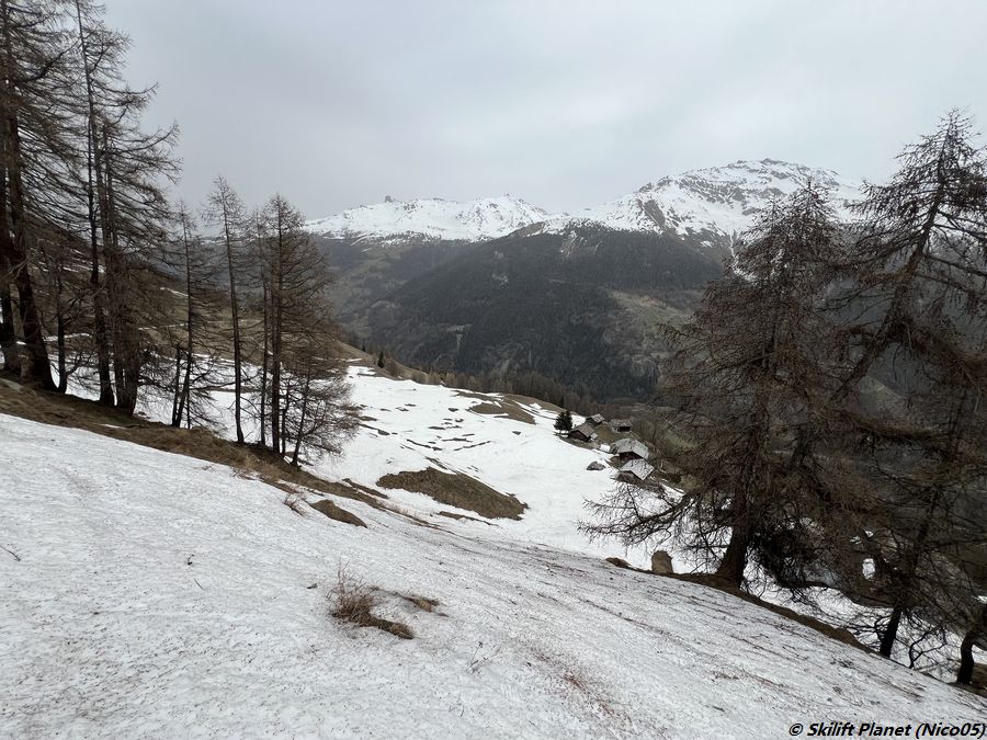 Ehemalige schwarze Talabfahrt
