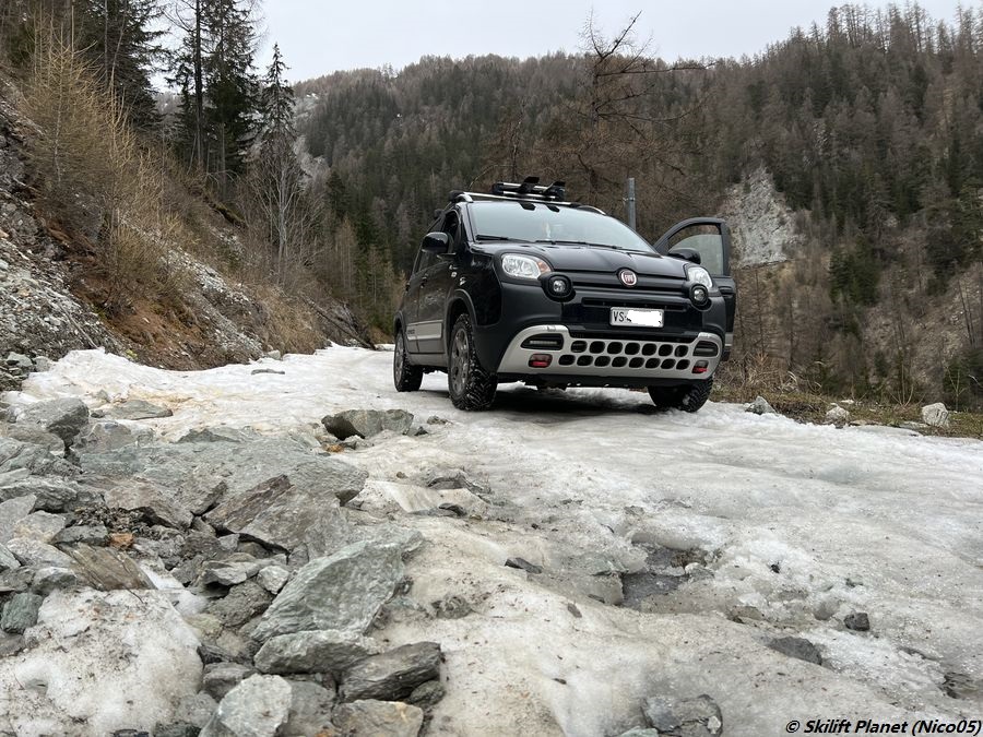 Der Panda 4x4 kommt überall durch