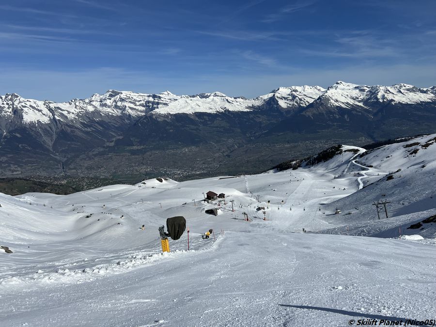 Piste Greppon-Blanc - Les Chottes