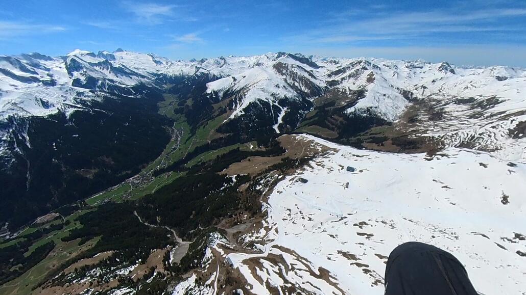 Blick Richtung Hintertux