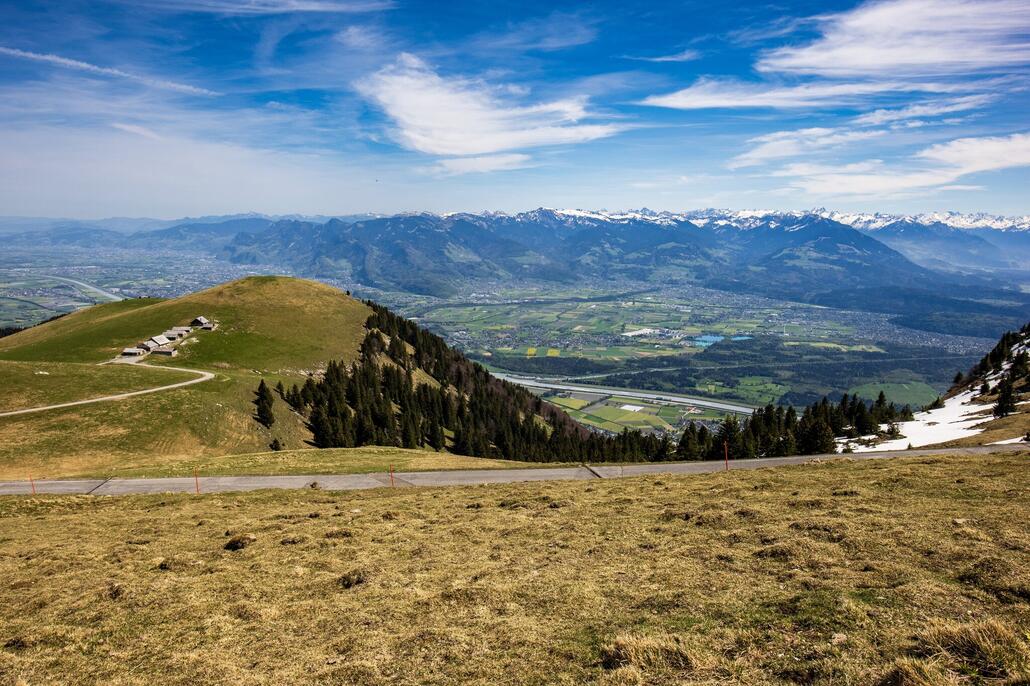 Blick Richtung Feldkirch.