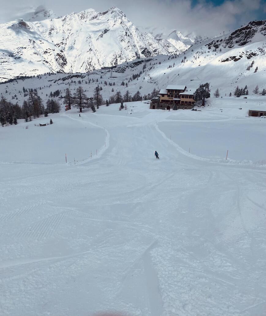 Unterwegs nach Gant bei Grünsee. Kelle und White Hare waren sehr gut.