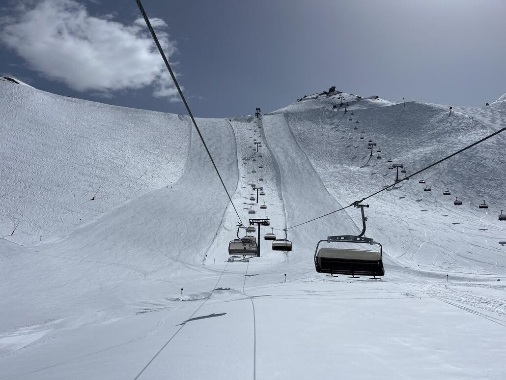 Nachmittags komplett leer