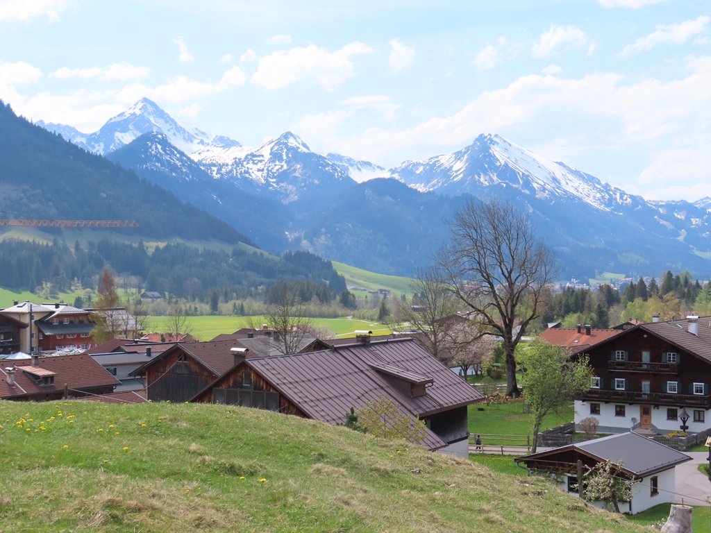 Blick nach Osten im Tannheimer Tal