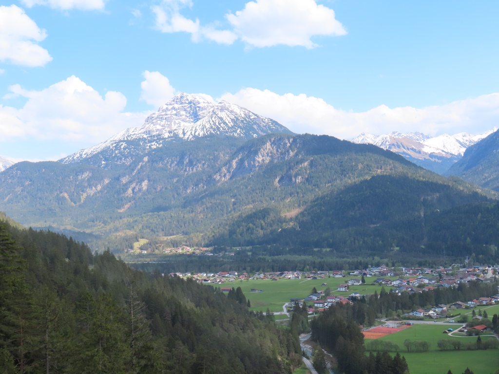Kurz vor der Ankunft im Lechtal.
