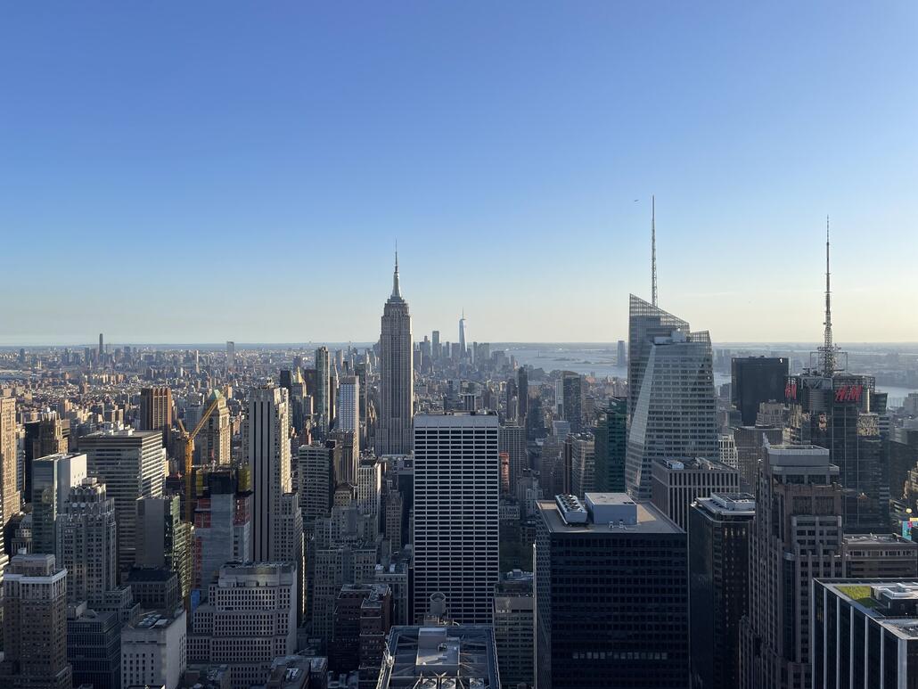 Blick vom Top of The Rock (Rockefeller Center)