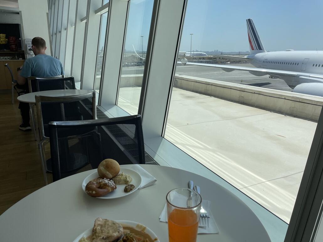Verpflegung am Flughafen JFK