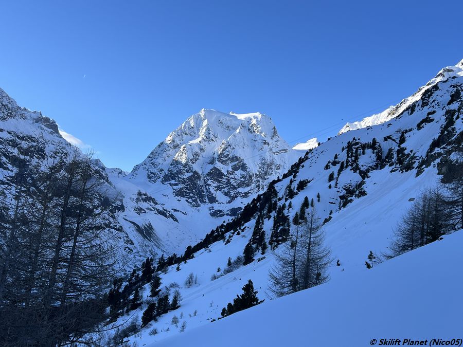Mont-Collon am Morgen