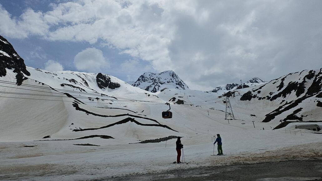 Unten sehr viel Saharastaub