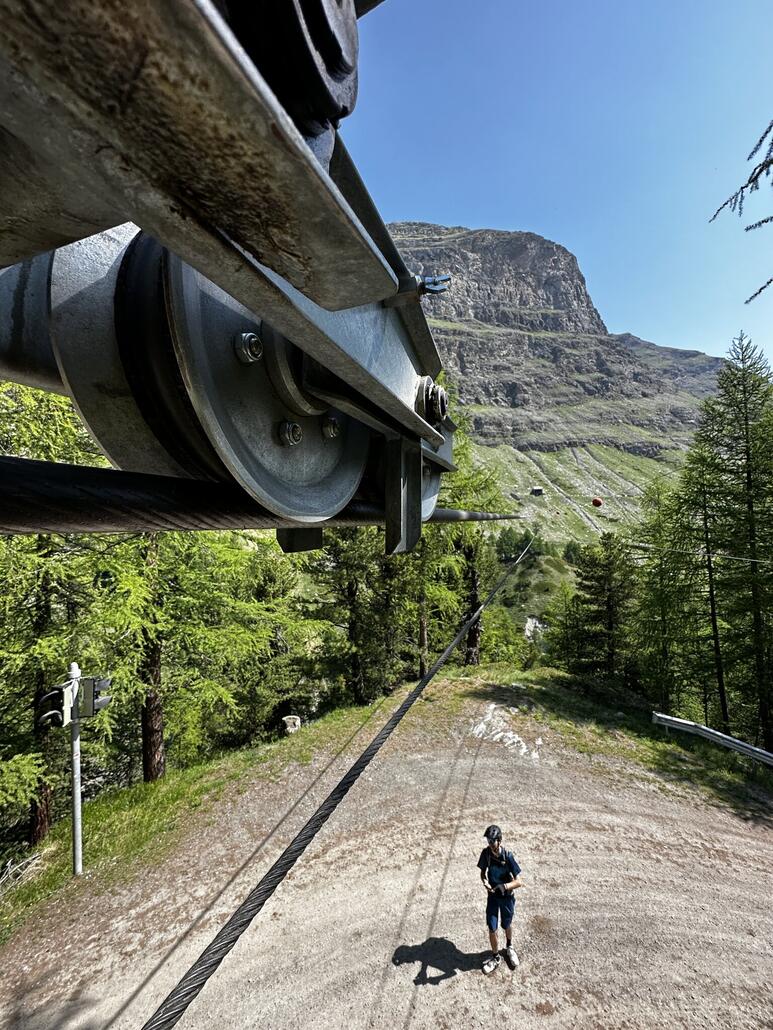 Un kann noch paar Seilbahnen angucken