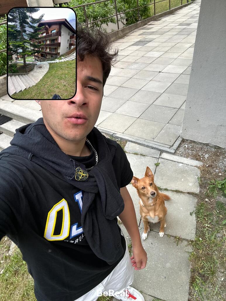 Später frisch geduscht gehts an den Dorfabend