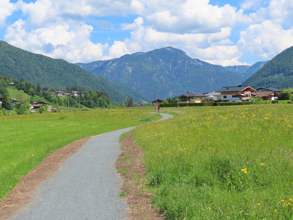 Radweg Richtung Kirchdorf in Tirol