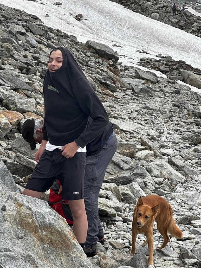 Es wird frisch, Wind kommt auf.