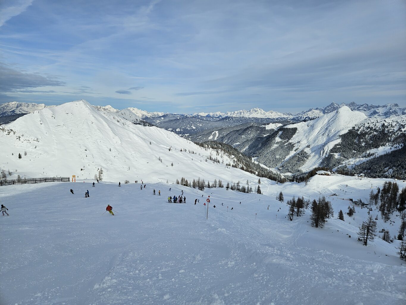 Es ist 10:40 und es tut sich an der Rosskopf wieder was. Also nichts wie zum Auto.