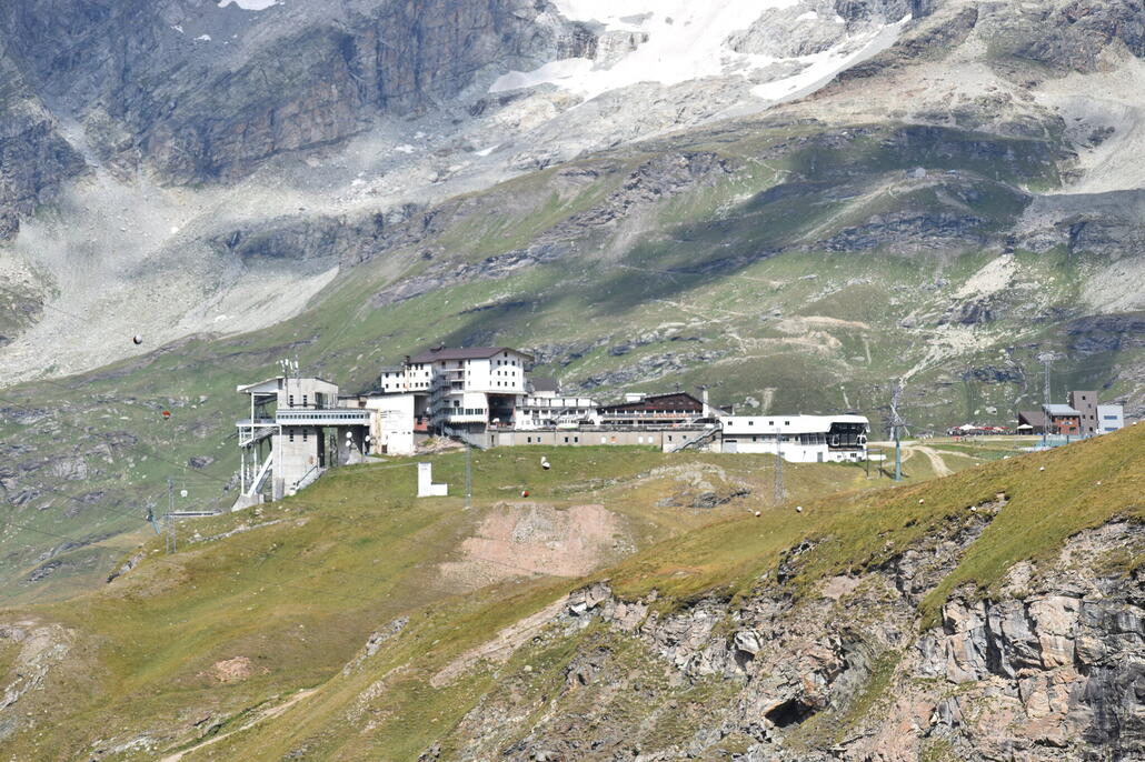 Blick auf Plan Maison, wo wir gestartet sind