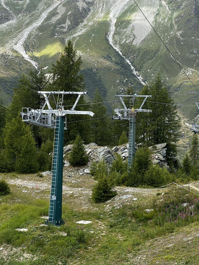 Neuer und Alter Stützenschaft