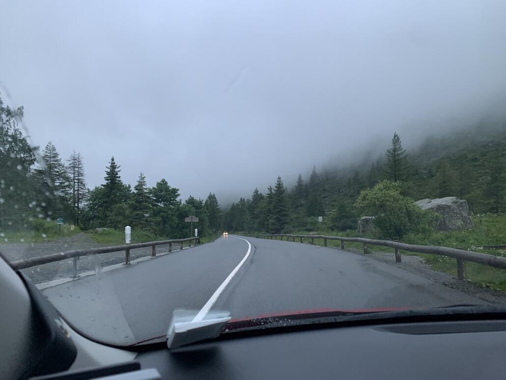 Hier auf dem Montets Pass