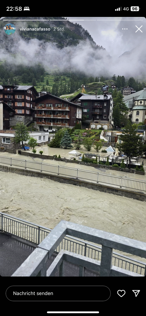 während dessen erhalte ich Bilder von zu Hause