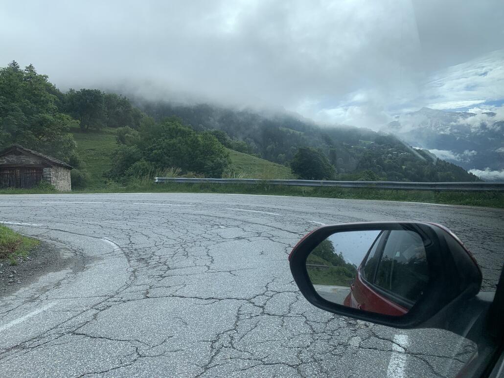 Wie sieht's wohl in Italien beim Strassenzustand aus?