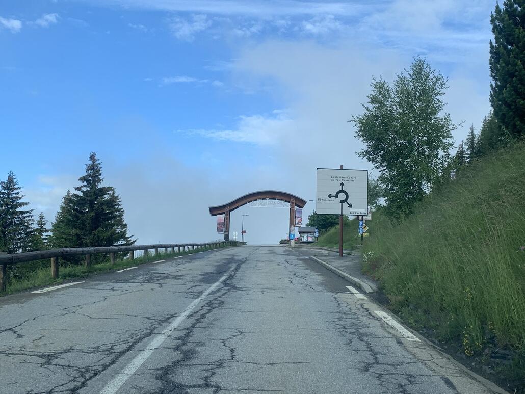 Ich erreiche La Rossiere