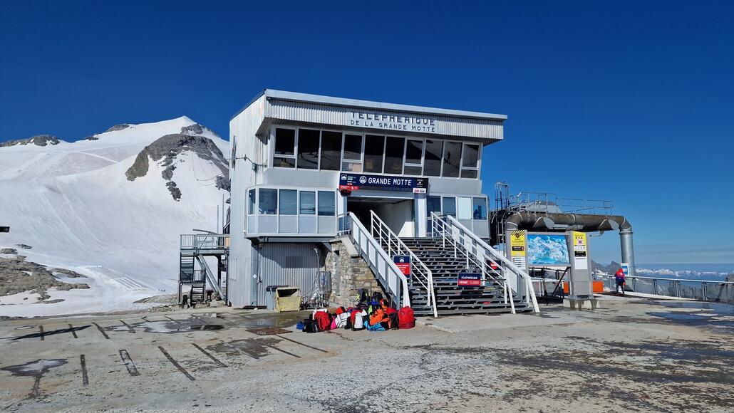 Die Luftseilbahn blieb heute leider geschlossen.